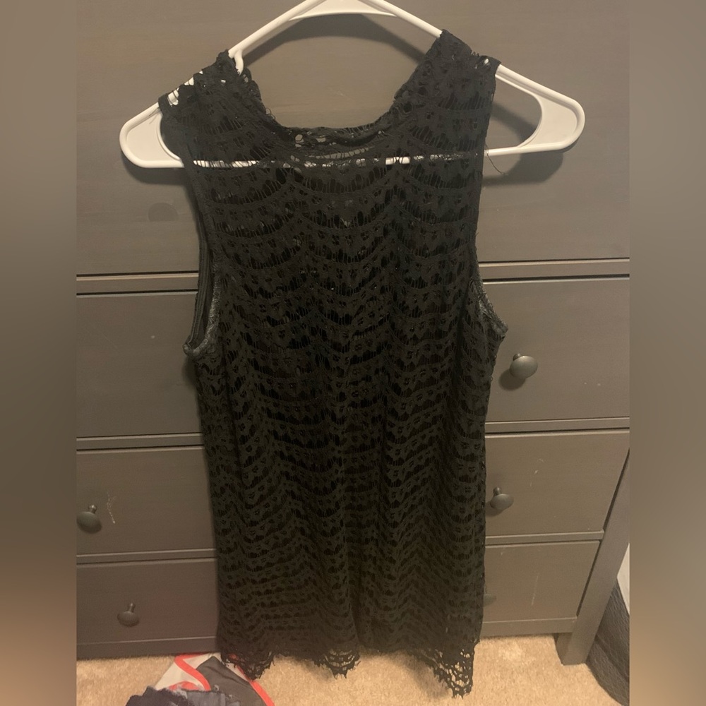 Black dress.